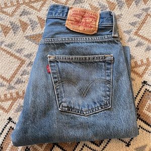Women’s 501 Vintage Levi, Straight Leg, Button Fly